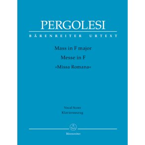 Mass - Pergolesi, Giovanni Battista