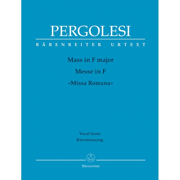 Mass - Pergolesi, Giovanni Battista