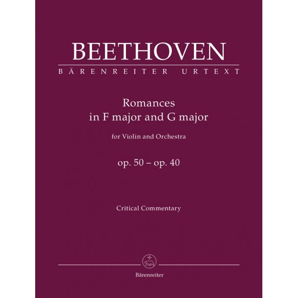 Romances in F major and G major - Beethoven, Ludwig van
