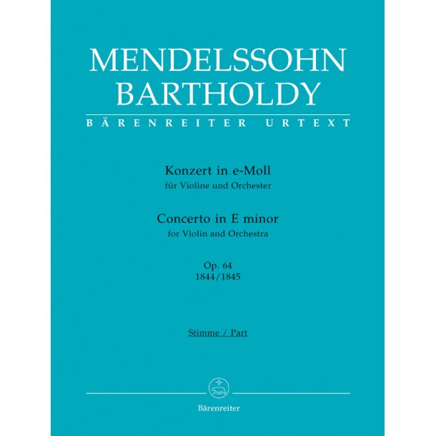 Concerto - Mendelssohn Bartholdy, Felix