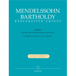 Lieder - Mendelssohn Bartholdy, Felix