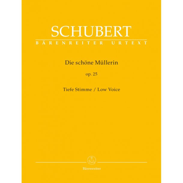 Die sch&ouml;ne M&uuml;llerin - Schubert, Franz