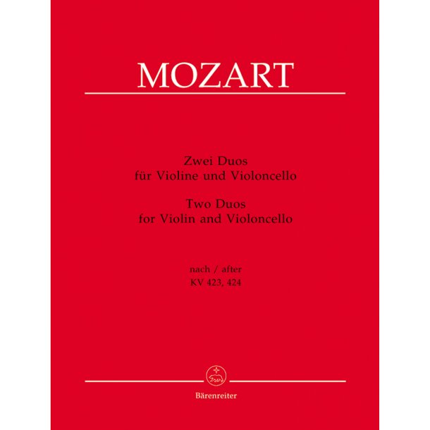 two Duos - Mozart, Wolfgang Amadeus