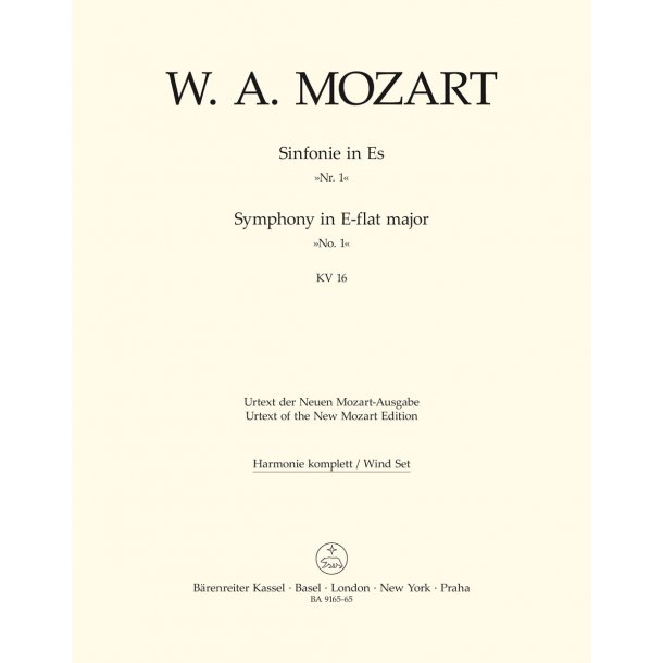 Symphony - Mozart, Wolfgang Amadeus