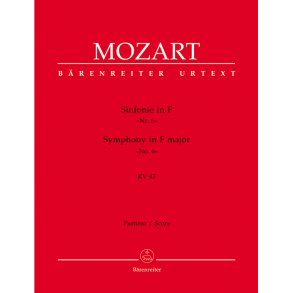 Symphony - Mozart, Wolfgang Amadeus