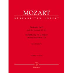 Symphony - Mozart, Wolfgang Amadeus