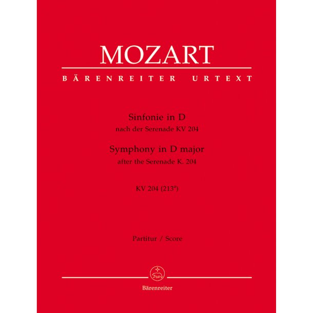 Symphony - Mozart, Wolfgang Amadeus