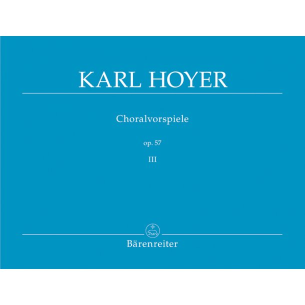 Choralvorspiele - Hoyer, Karl