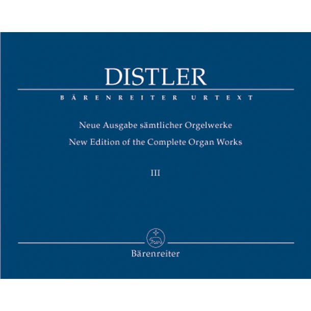 Drei&szlig;ig Spielst&uuml;cke / Orgelsonate (Trio) - Distler, Hugo