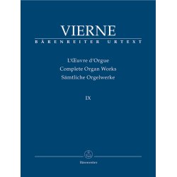 Complete Organ Works, Volume IX: Masses and Individual Liturgical Pieces - fourne, Louis