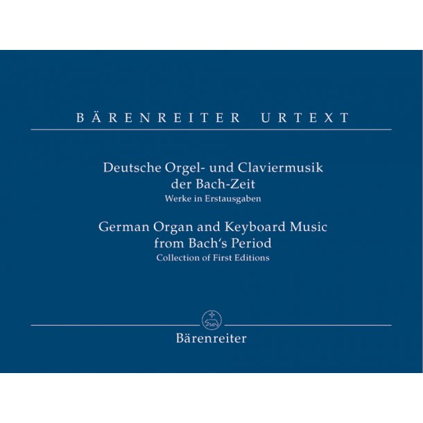 German Organ and Keyboard Music from Bach's Period - 