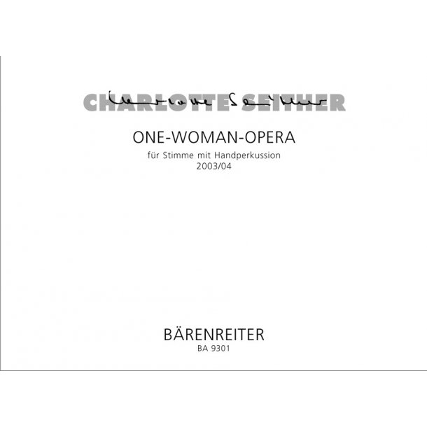 One-Woman-Opera - Seither, Charlotte