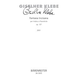 Fantasia Incisiana - Klebe, Giselher