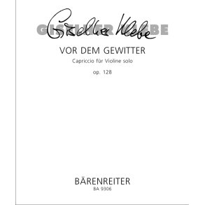 Vor dem Gewitter - Klebe, Giselher