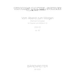 Vom Abend zum Morgen - Schlee, Thomas Daniel