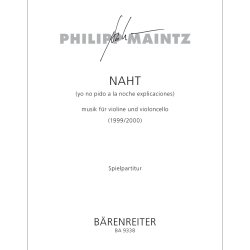 NAHT (yo no pido a la noche explicaciones) - Maintz, Philipp