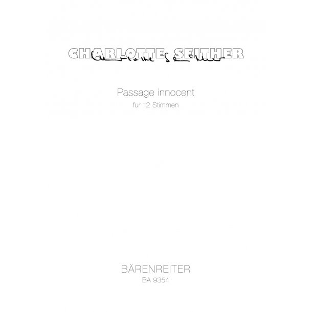 Passage innocent - Seither, Charlotte