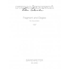 Fragment and Elegies - Cekovská, L'ubica