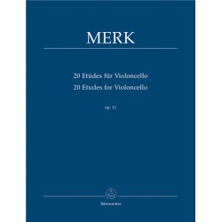 20 Etudes - Merk, Joseph