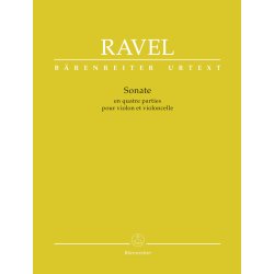 Sonata in four Parts - Ravel, Maurice