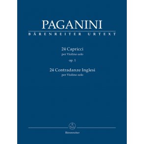 24 Capricci op. 1 / 24 Contradanze Inglesi - Paganini, Niccolò