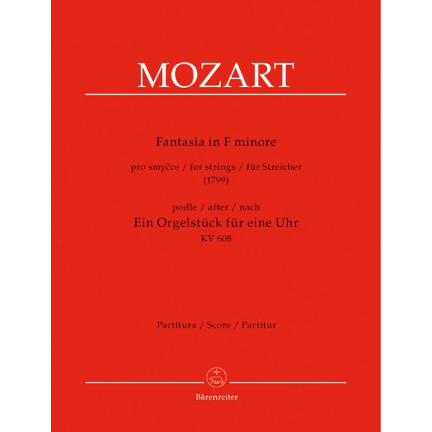 Fantasia - Mozart, Wolfgang Amadeus