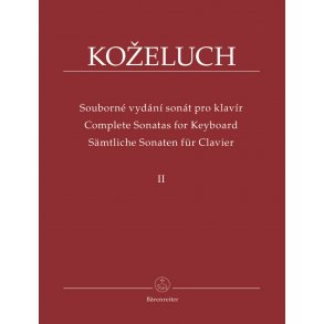Complete Sonatas for Keyboard - Kozeluch, Leopold