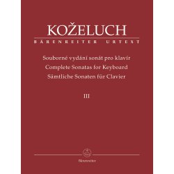 Complete Sonatas for Keyboard - Kozeluch, Leopold