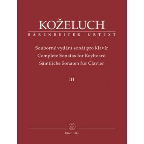 Complete Sonatas for Keyboard - Kozeluch, Leopold