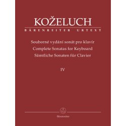 Complete Sonatas for Keyboard - Kozeluch, Leopold