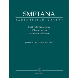 Stammbuchbl&auml;tter - Smetana, Bedrich