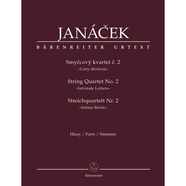 String Quartet - Jan&aacute;cek, Leos