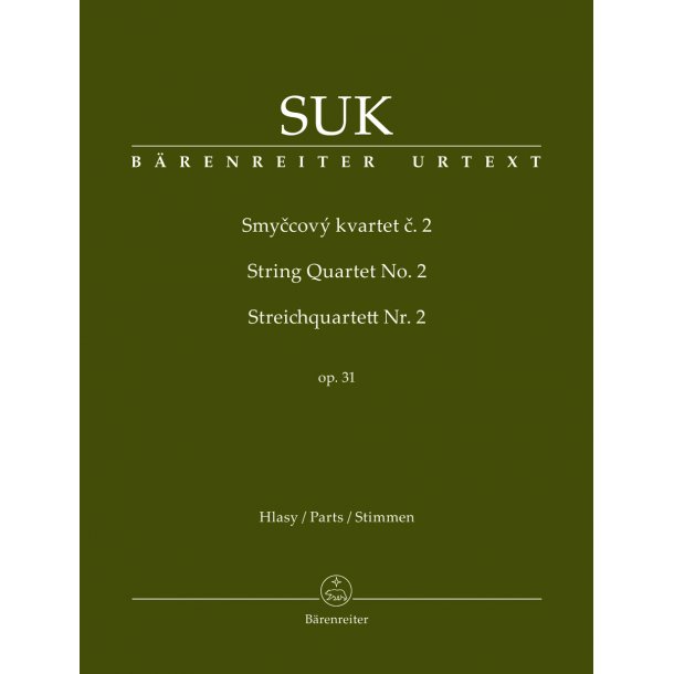 String Quartet - Suk Josef