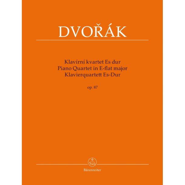 Piano Quartet - Dvor&aacute;k, Anton&iacute;n