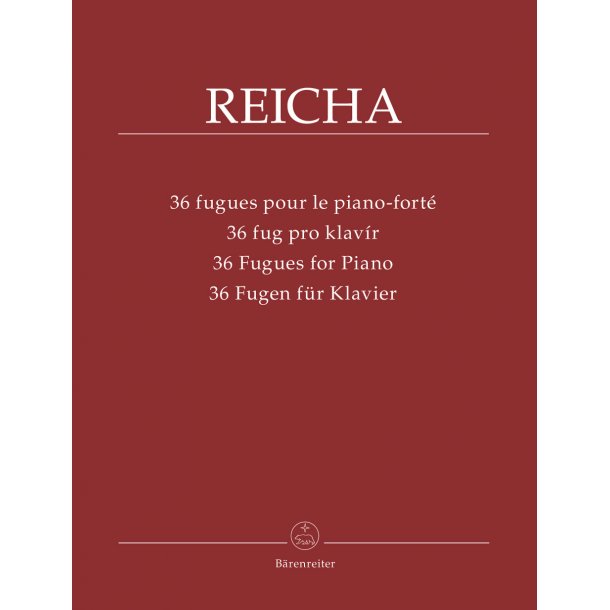 36 Fugues - Rejcha, Anton&iacute;n