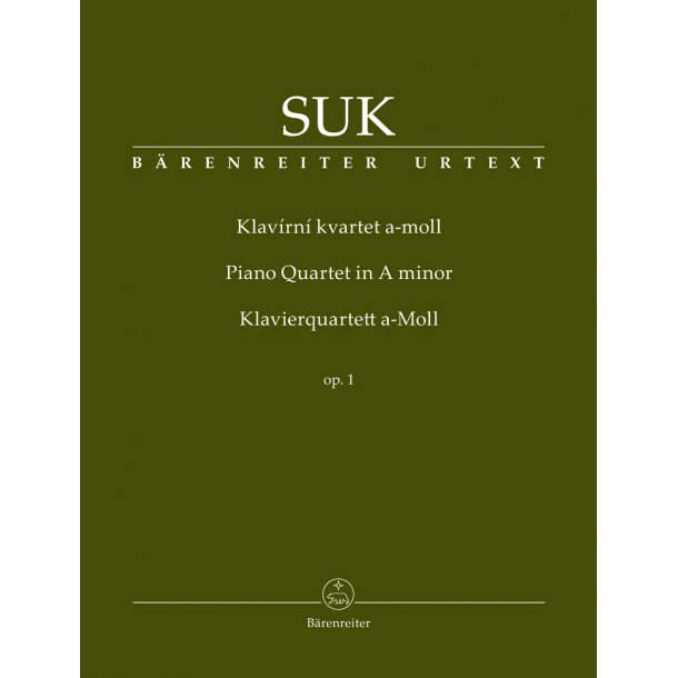 Piano Quartet - Suk, Josef