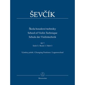 School of Violin Technique - Ševcík, Otakar
