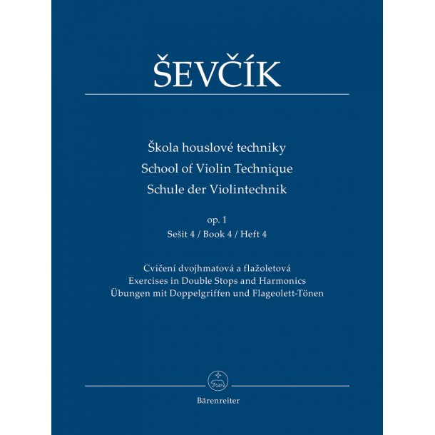 School of Violin Technique - &#138;evc&iacute;k, Otakar