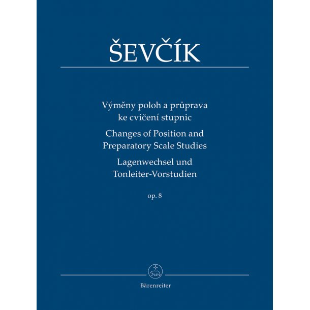 ChanGes of Position and Preparatory Scale Studies - &#138;evc&iacute;k, Otakar