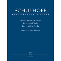 Jazz-inspired Works - Schulhoff, Erwin