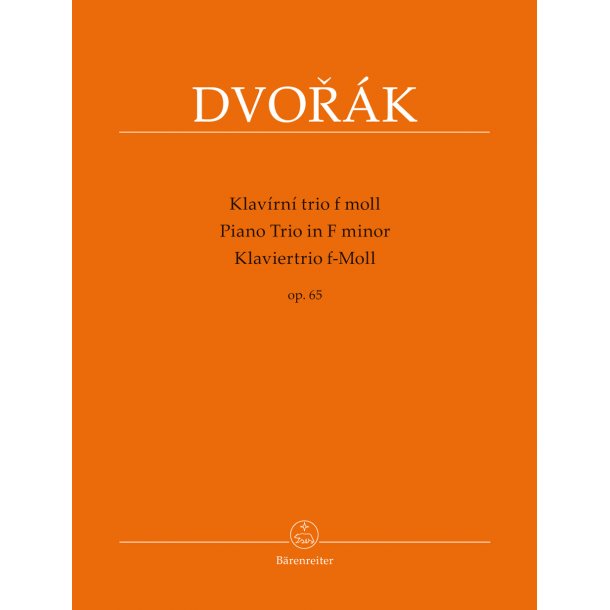 Piano Trio - Dvor&aacute;k, Anton&iacute;n