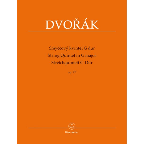 String Quintet - Dvor&aacute;k, Anton&iacute;n