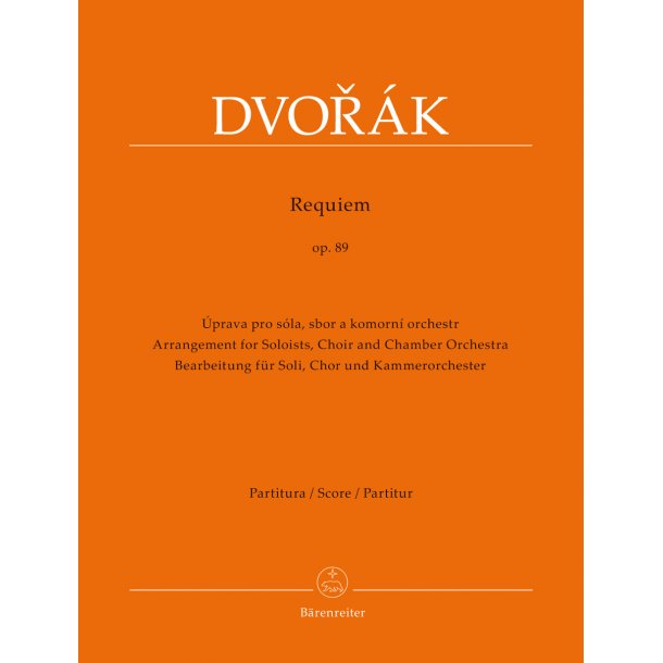 Requiem - Dvor&aacute;k, Anton&iacute;n