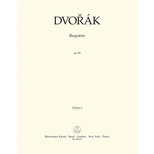 Requiem - Dvor&aacute;k, Anton&iacute;n