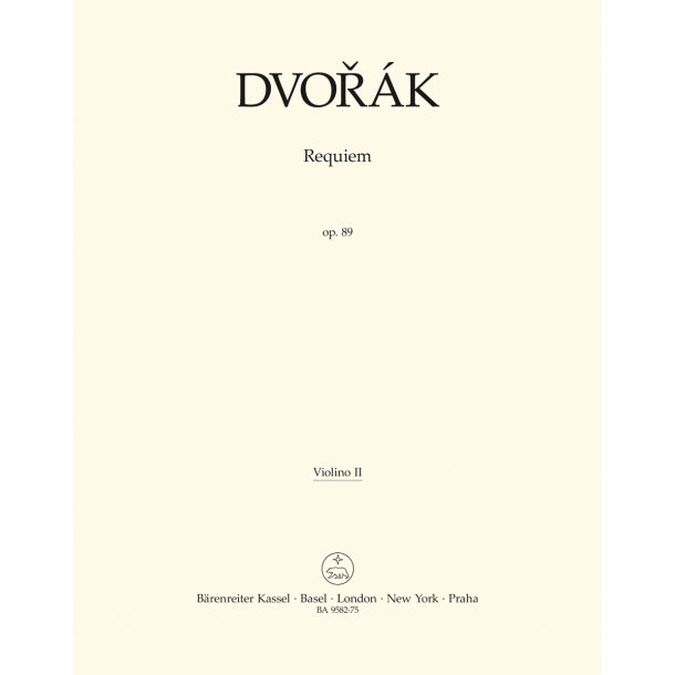 Requiem - Dvor&aacute;k, Anton&iacute;n