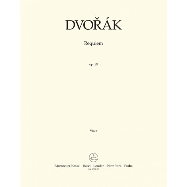 Requiem - Dvor&aacute;k, Anton&iacute;n