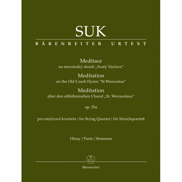 Meditation on the Old Czech Hymn "St Wenceslas" - Suk, Josef