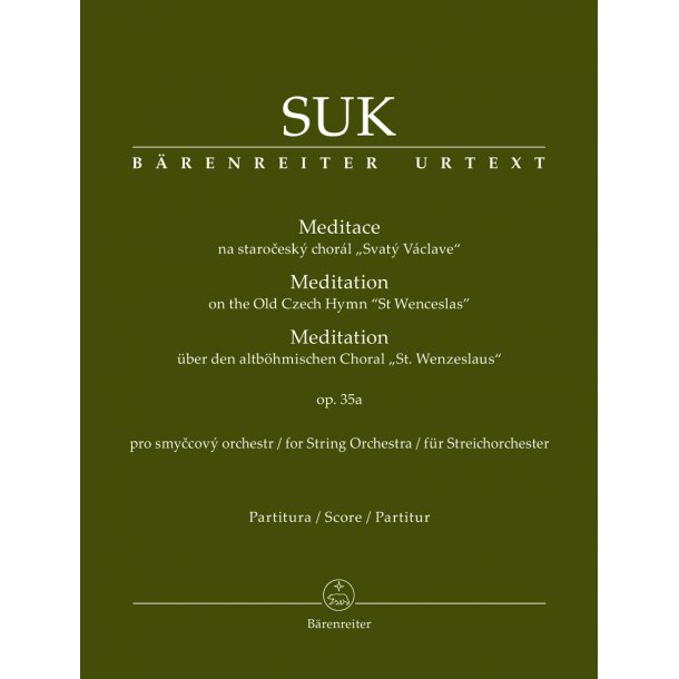 Meditation on the Old Czech Hymn "St Wenceslas" - Suk, Josef