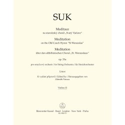 Meditation on the Old Czech Hymn "St Wenceslas" - Suk, Josef