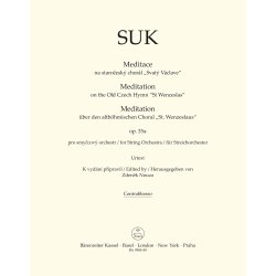 Meditation on the Old Czech Hymn "St Wenceslas" - Suk, Josef